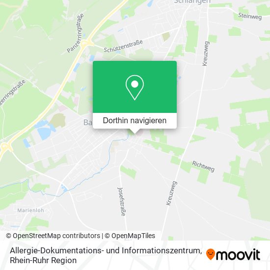 Allergie-Dokumentations- und Informationszentrum Karte