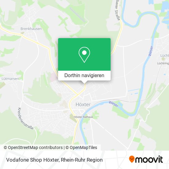 Vodafone Shop Höxter Karte
