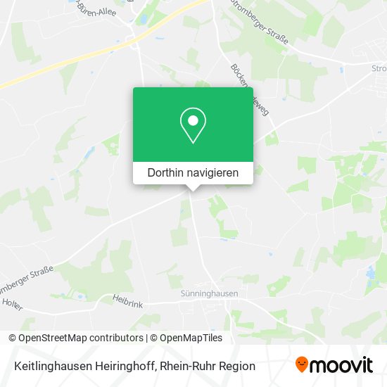 Keitlinghausen Heiringhoff Karte