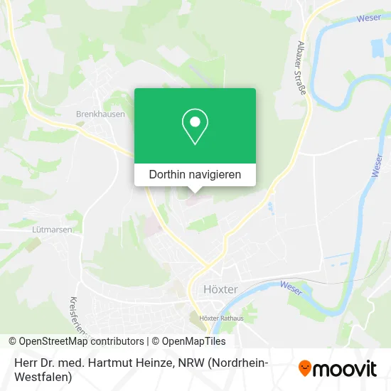 Herr Dr. med. Hartmut Heinze Karte