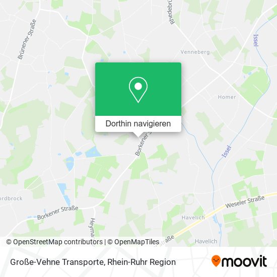 Große-Vehne Transporte Karte