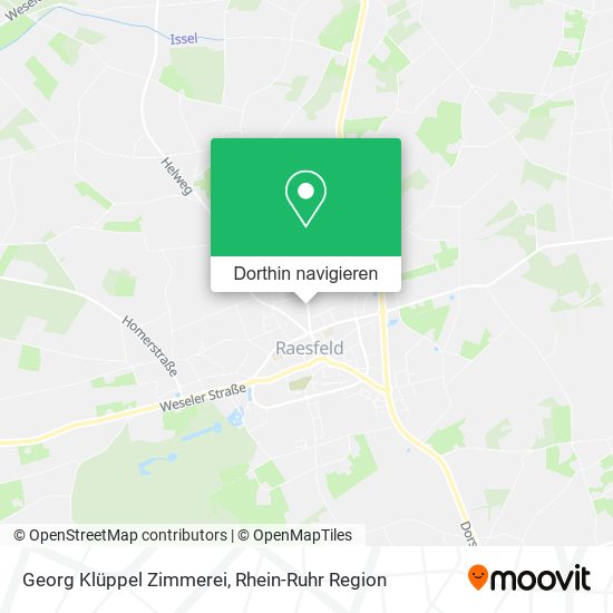 Georg Klüppel Zimmerei Karte