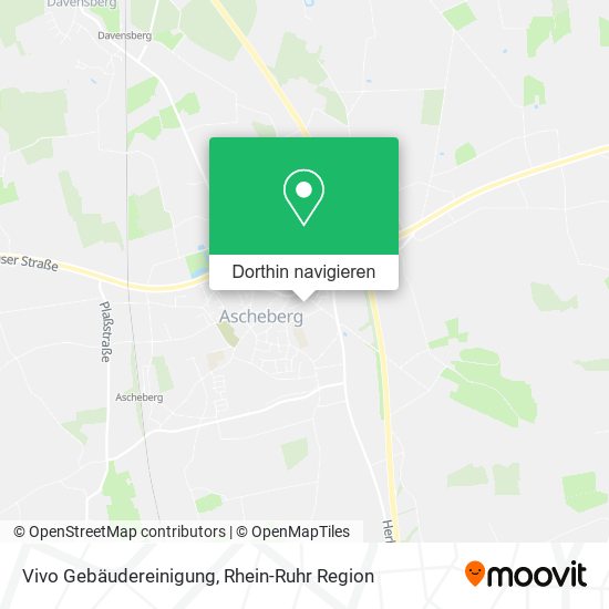 Vivo Gebäudereinigung Karte