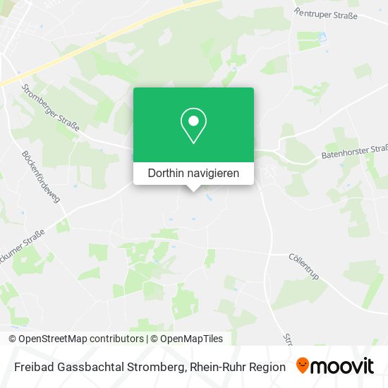Freibad Gassbachtal Stromberg Karte