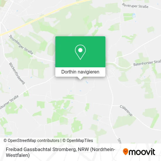 Freibad Gassbachtal Stromberg Karte