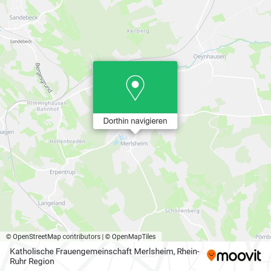 Katholische Frauengemeinschaft Merlsheim Karte