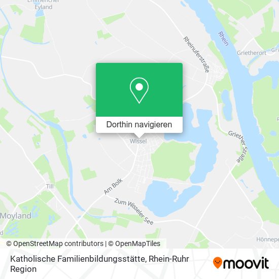 Katholische Familienbildungsstätte Karte