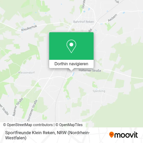 Sportfreunde Klein Reken Karte