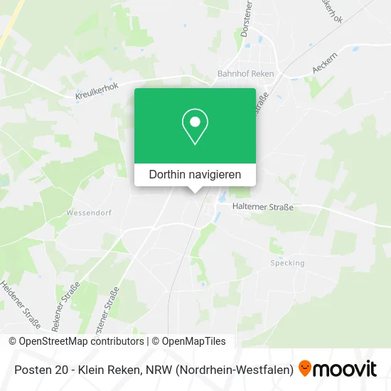 Posten 20 - Klein Reken Karte