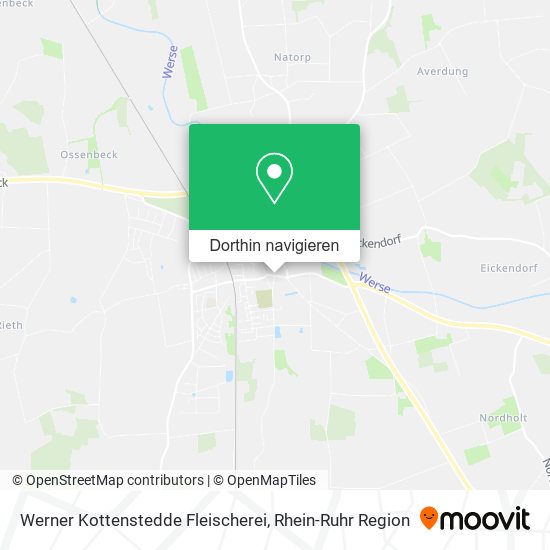 Werner Kottenstedde Fleischerei Karte