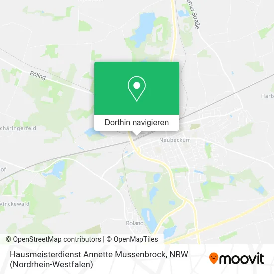 Hausmeisterdienst Annette Mussenbrock Karte