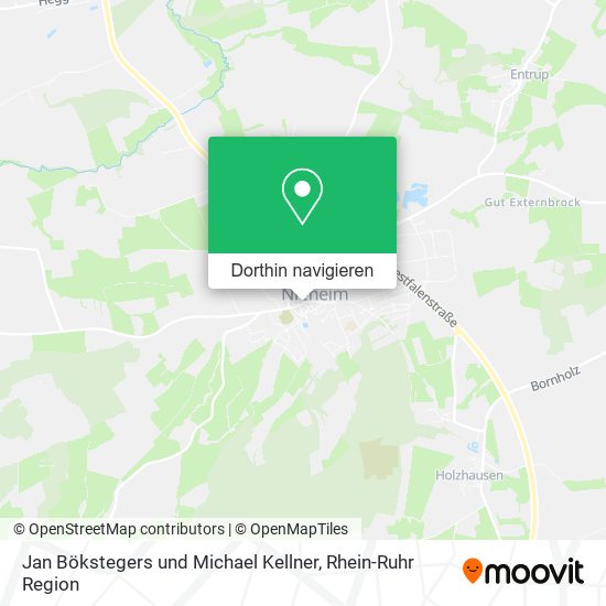 Jan Bökstegers und Michael Kellner Karte