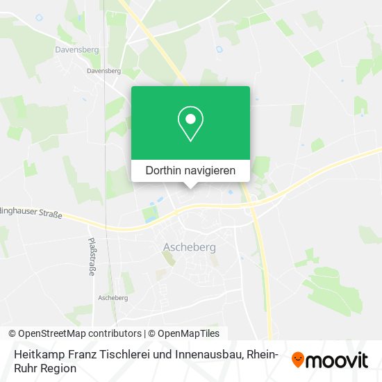Heitkamp Franz Tischlerei und Innenausbau Karte