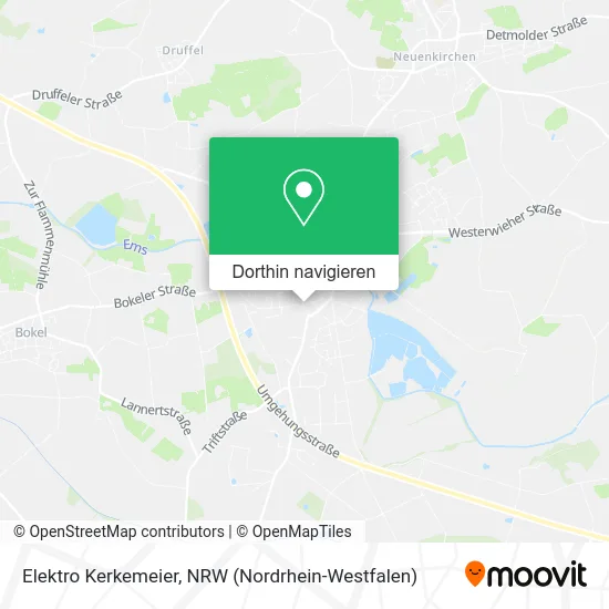 Elektro Kerkemeier Karte