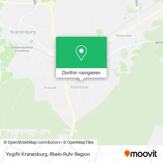 Yogifit Kranenburg Karte
