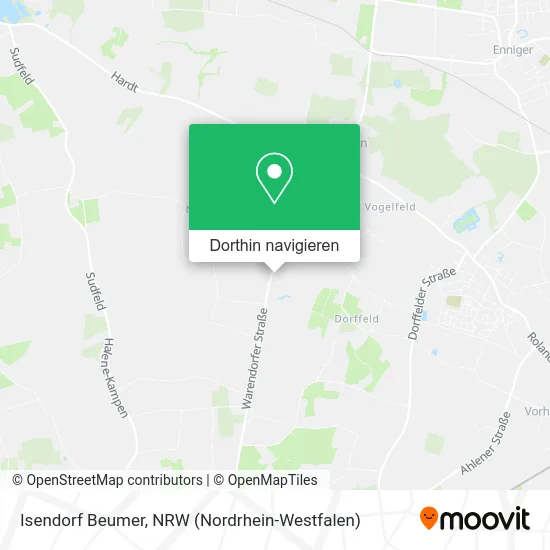 Isendorf Beumer Karte