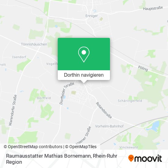 Raumausstatter Mathias Bornemann Karte