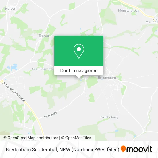 Bredenborn Sundernhof Karte