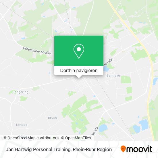 Jan Hartwig Personal Training Karte