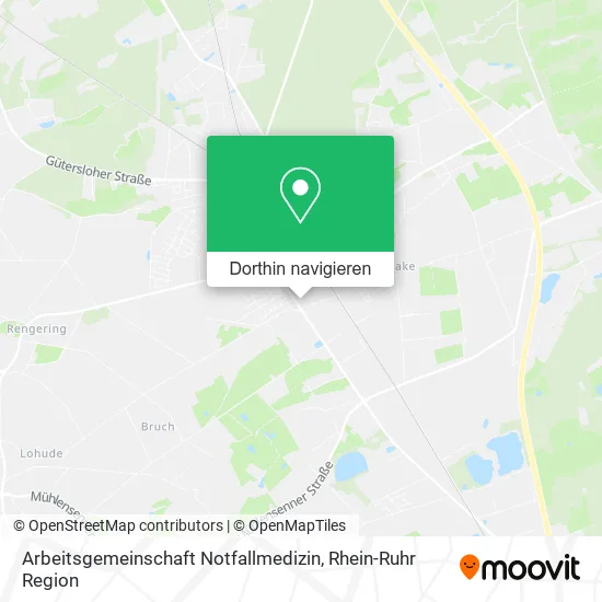 Arbeitsgemeinschaft Notfallmedizin Karte