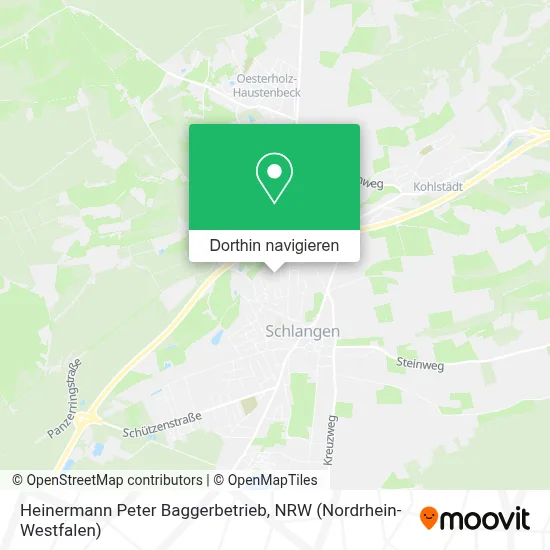 Heinermann Peter Baggerbetrieb Karte