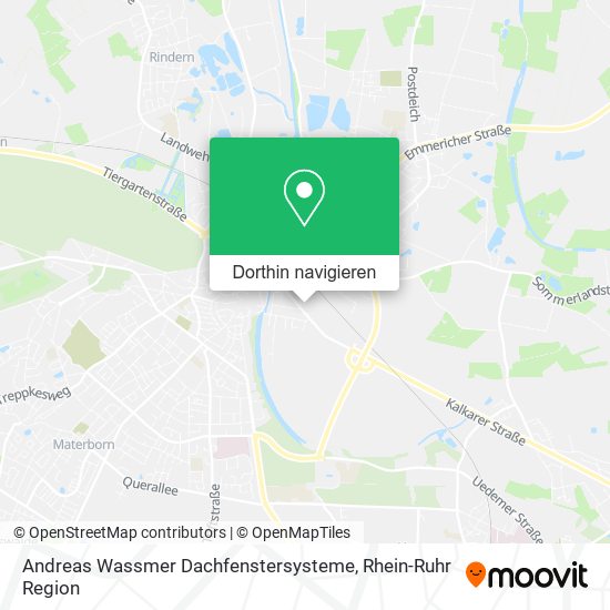 Andreas Wassmer Dachfenstersysteme Karte