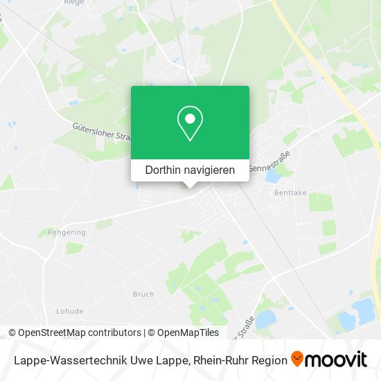 Lappe-Wassertechnik Uwe Lappe Karte