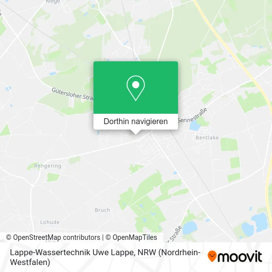 Lappe-Wassertechnik Uwe Lappe Karte