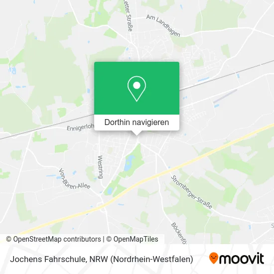 Jochens Fahrschule Karte