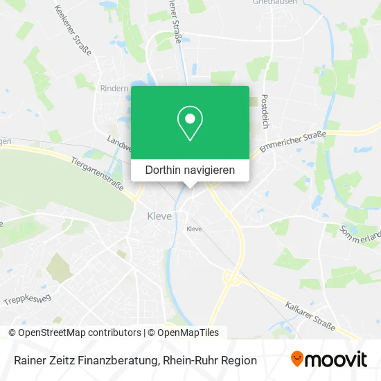 Rainer Zeitz Finanzberatung Karte