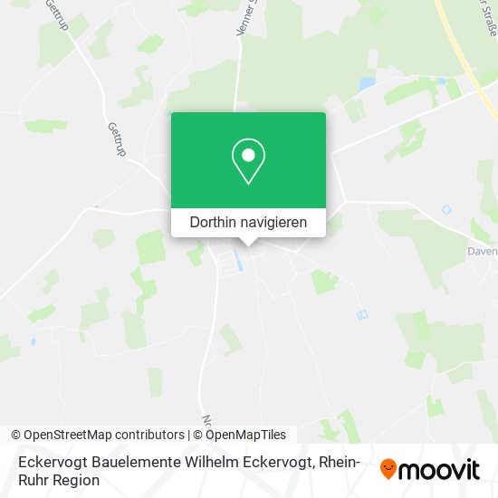 Eckervogt Bauelemente Wilhelm Eckervogt Karte