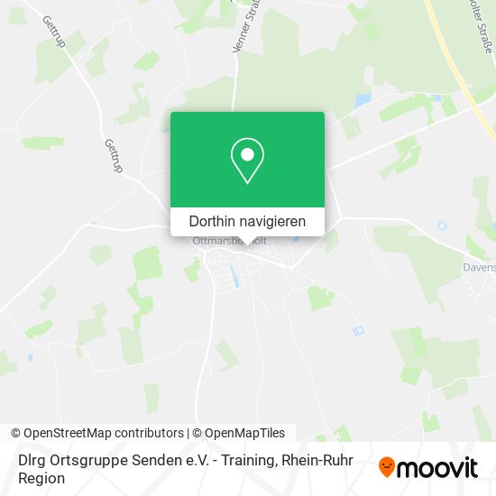 Dlrg Ortsgruppe Senden e.V. - Training Karte
