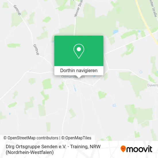 Dlrg Ortsgruppe Senden e.V. - Training Karte