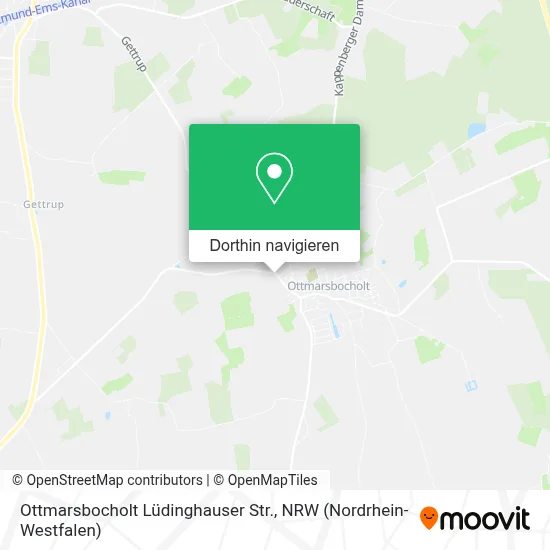 Ottmarsbocholt Lüdinghauser Str. Karte