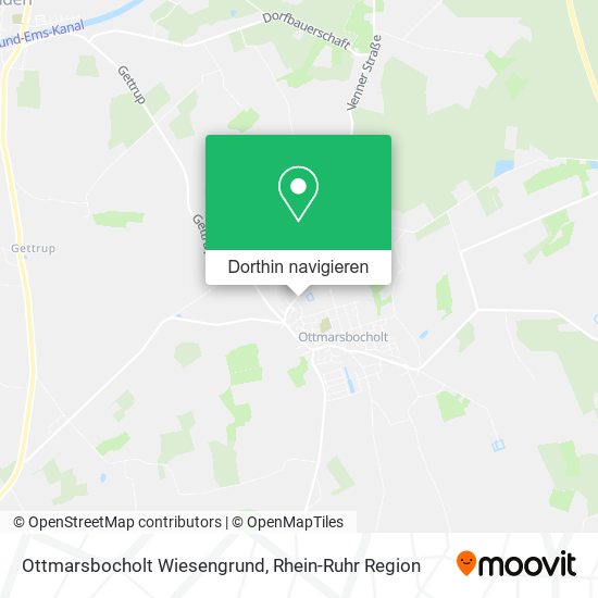 Ottmarsbocholt Wiesengrund Karte