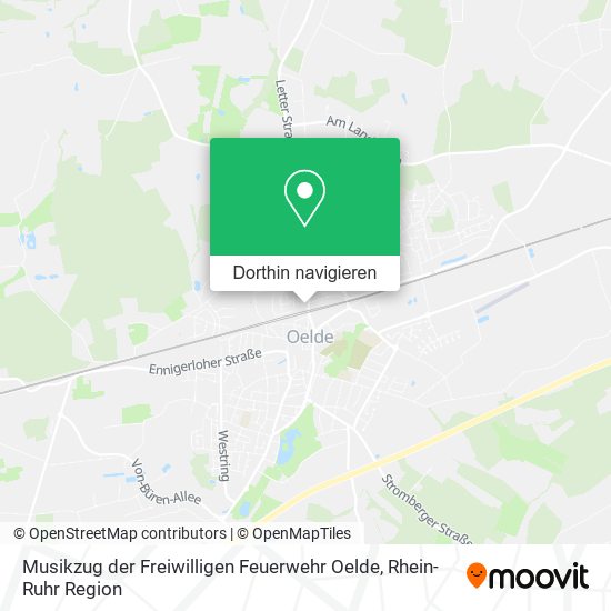 Musikzug der Freiwilligen Feuerwehr Oelde Karte
