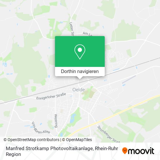 Manfred Strotkamp Photovoltaikanlage Karte