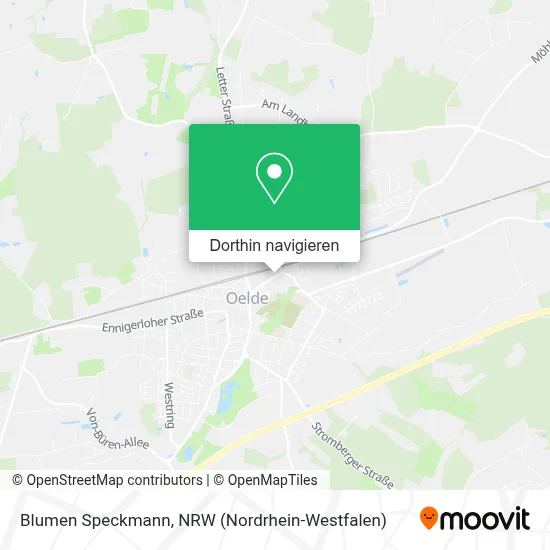 Blumen Speckmann Karte