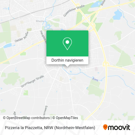 Pizzeria la Piazzetta Karte