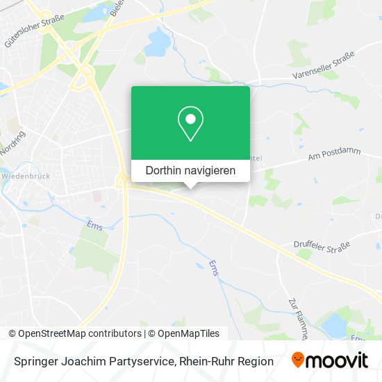 Springer Joachim Partyservice Karte