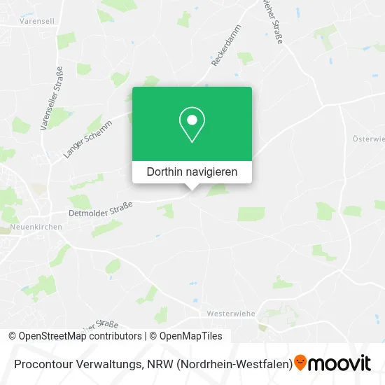 Procontour Verwaltungs Karte