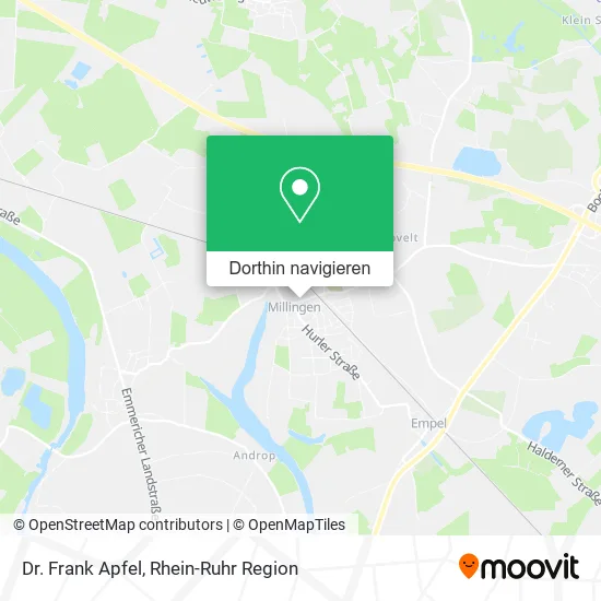 Dr. Frank Apfel Karte