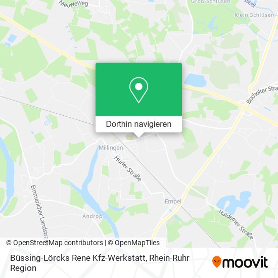 Büssing-Lörcks Rene Kfz-Werkstatt Karte