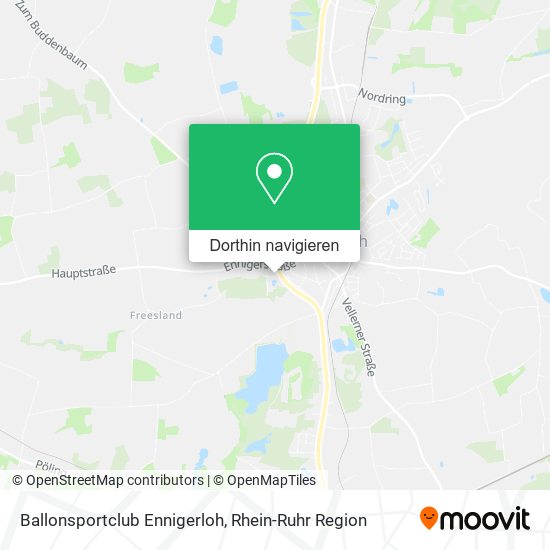 Ballonsportclub Ennigerloh Karte