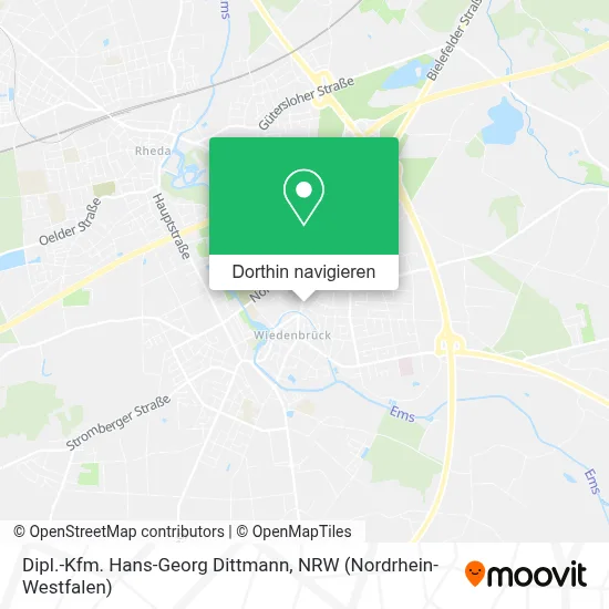 Dipl.-Kfm. Hans-Georg Dittmann Karte