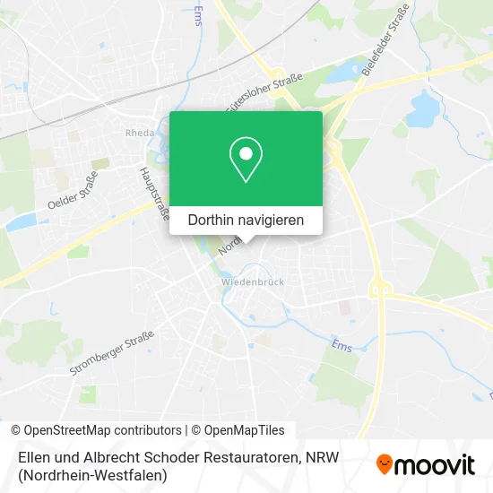 Ellen und Albrecht Schoder Restauratoren Karte