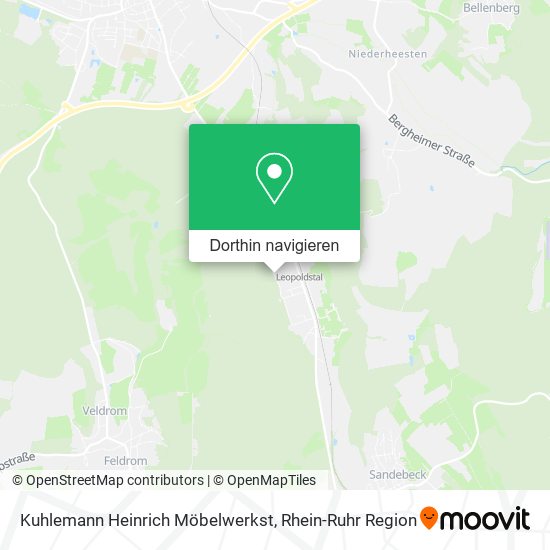 Kuhlemann Heinrich Möbelwerkst Karte