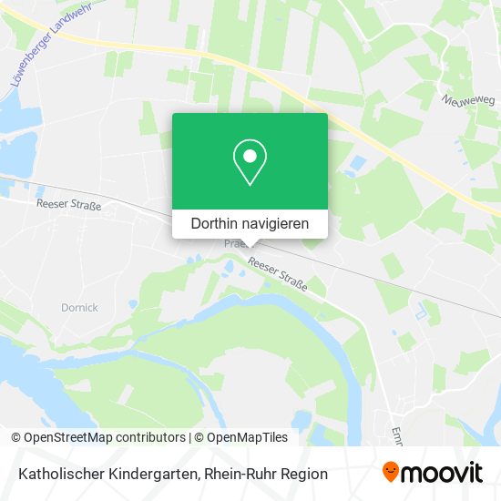 Katholischer Kindergarten Karte