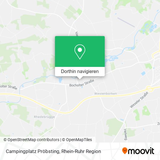 Campingplatz Pröbsting Karte