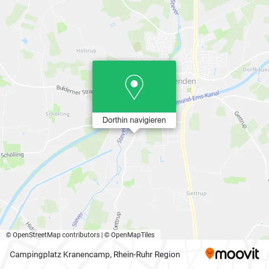 Campingplatz Kranencamp Karte